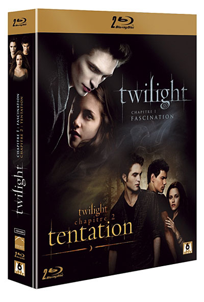 Twilight - Chapitre 1 : Fascination - Chapitre 2 : Tentation - Coffret - Blu-Ray - Edition Limitée