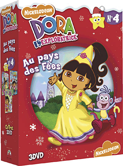 Dora l'exploratrice - Coffret 4 - Au pays des fées