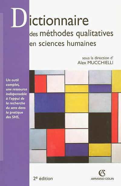 Dictionnaire des méthodes qualitatives en sciences humaines