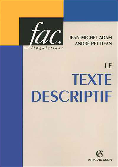 Le texte descriptif poétique