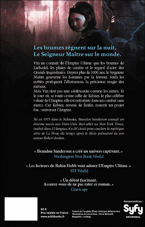 L'Empire Ultime (Fils-Des-Brumes, Tome 1) (Le Livre de Poche) (French  Edition)