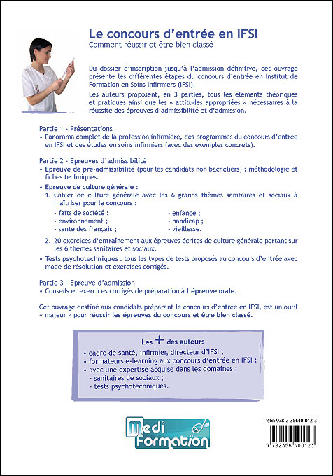 Concours D Entree En Ifsi Broche Lucien Aubert Gregoire Coutant Achat Livre Fnac