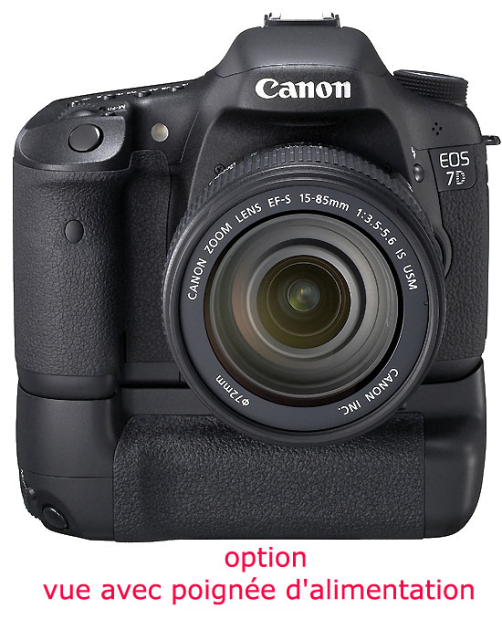 Reflex Canon EOS 7D + Obj. Canon EF-S IS 15 - 85 mm f/3.5 - 5.6