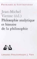 Philosophie analytique et histoire de la philosophie