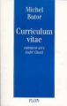 Curriculum vitae entretiens avec andre clavel