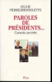Paroles de presidents