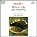Musique pour violoncelle et piano - Sonate pour violoncelle