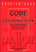 Code de la communication 2000
