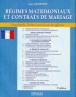 Régimes matrimoniaux et contrats de mariage