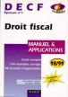 Droit fiscal DECF épreuve nE 1 1998-1999
