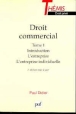 Droit commercial - 1