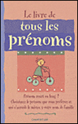 Livre de tous les prénoms