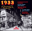 Les chansons de cette année-là 1933