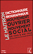 Dictionnaire biographique mouvement 1940-1968 t1 + cd audio