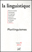 Linguistique 2005, vol. 41 (2) -  Collectif - broché