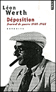 Déposition. Extraits de journal 1940-1944