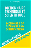 Dictionnaire technique et scientifique anglais/français