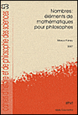 Nombres et éléments de mathématiques pour philosophes - Marco Panza - broché