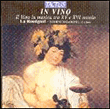 Il Vino in musica tra XV e XVI secolo