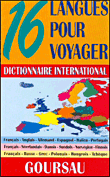 Dictionnaire international, 16 langues pour voyager