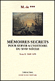 Mémoires secrets pour servir à l'histoire du XVIIème siècle