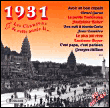Les chansons de cette année-là 1931