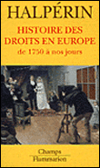 Histoire des droits en Europe de 1750 à nos jours
