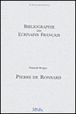 Bibliographie des écrivains français, Pierre de Ronsard