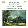 Sonates pour piano N°5, N°7a, N°11 et N°12