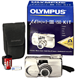 Olympus µ(mju:)-III 150 CG kit - Appareil photo compact - Achat