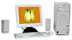 Fujitsu Siemens T-Bird C1001GD + écran Iiyama BX3811U 15" TFT - 1