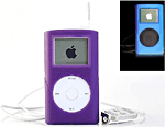 iSkin violet pour Apple iPod Mini