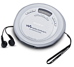 Sony D-EJ621 argent