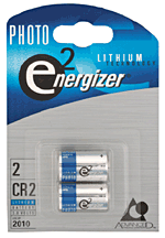 Energizer 2 piles lithium CR2