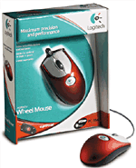 Logitech Wheel Mouse Optical Rouge Souris Achat Prix Fnac