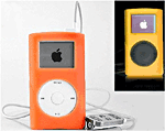 iSkin orange pour Apple iPod Mini