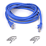 Belkin FastCAT verbindingskabel - 2 m - blauw