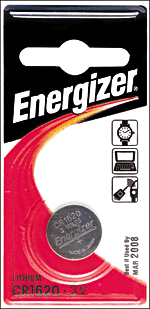 Energizer 1 pile lithium CR1620 - 3V