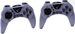 Mad Catz Deux Manettes Sans Fil Avec Récepteur Pour Playstation
