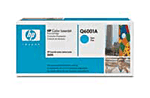 HP 124A - cyaan - origineel - LaserJet - tonercartridge ( Q6001A )