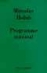 Programme minimal