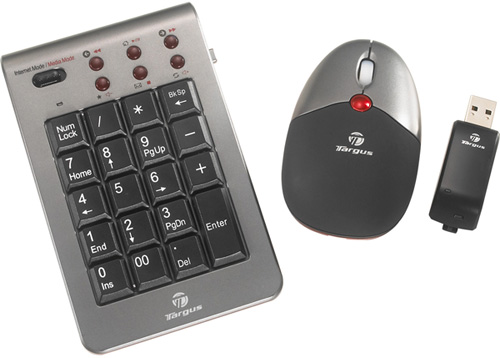 Pavé Numérique + Souris Sans Fil MCSaite - Récepteur USB Unique - Compatible PC Windows - Mini Et Portable