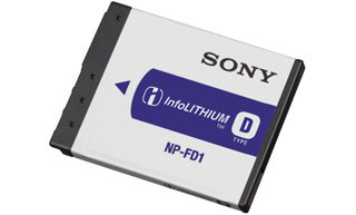 Sony batterie NP-FD1