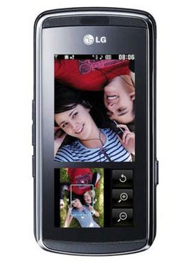 LG KF600 Venus Silver