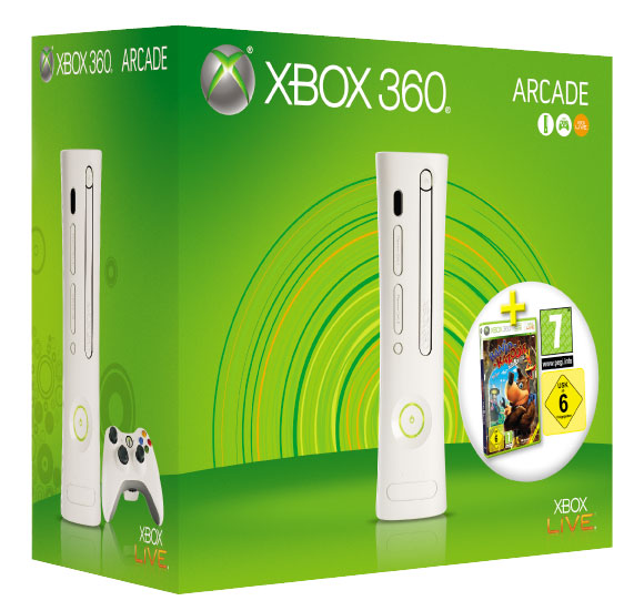 Ms Microsoft Xbox 360 Arcade + Banjo & Kazooie