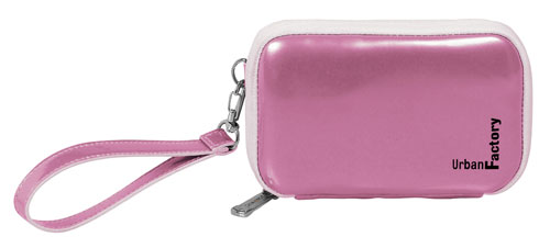 Urban Factory Etui Disque Dur 2,5 Vinyl Rose