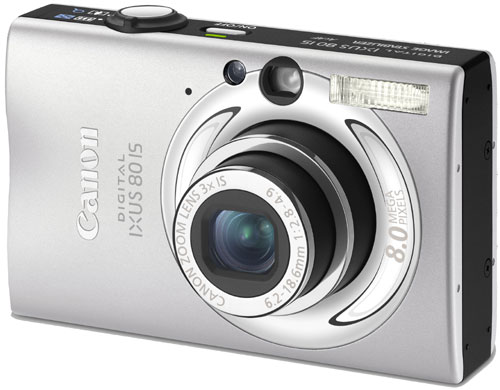 Appareil Photo Compact Canon Ixus 80 Is Argent