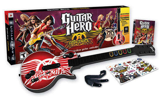 Guitar Hero Aerosmith - Jeu PS3 Complet - Très Bon état - Version FR