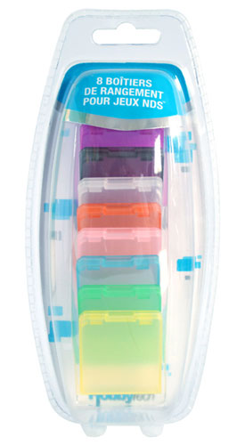 8 Boitiers De Rangement Pour Jeux Ds Hobby Concept Accessoire