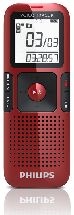 Philips Dictaphone Lfh-646 - Rouge